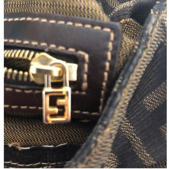 Vintage Fendi Zucca Mama Bag Authentic Monogram - Picture 13 of 16